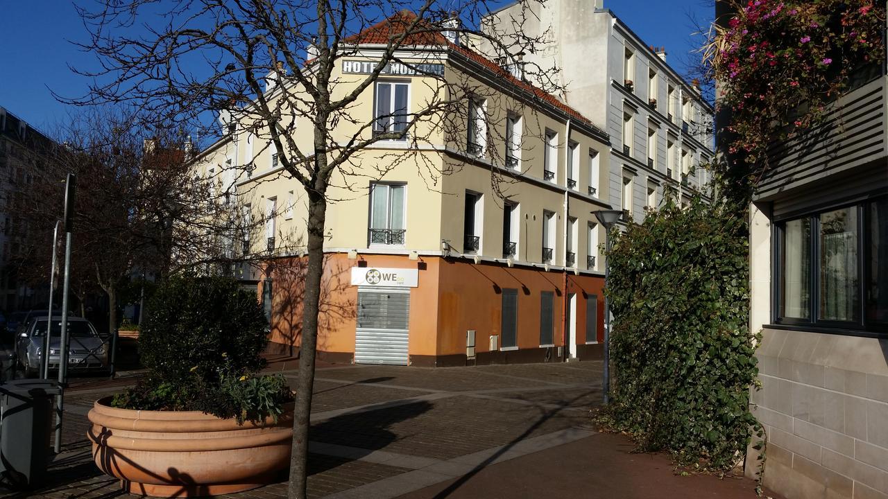 Hotel Moderne Issy-les-Moulineaux Exterior foto